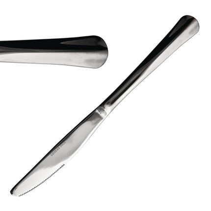 Dessert Knives Polished Stainless Steel 18/0 | Comas Granada | 12 Pieces