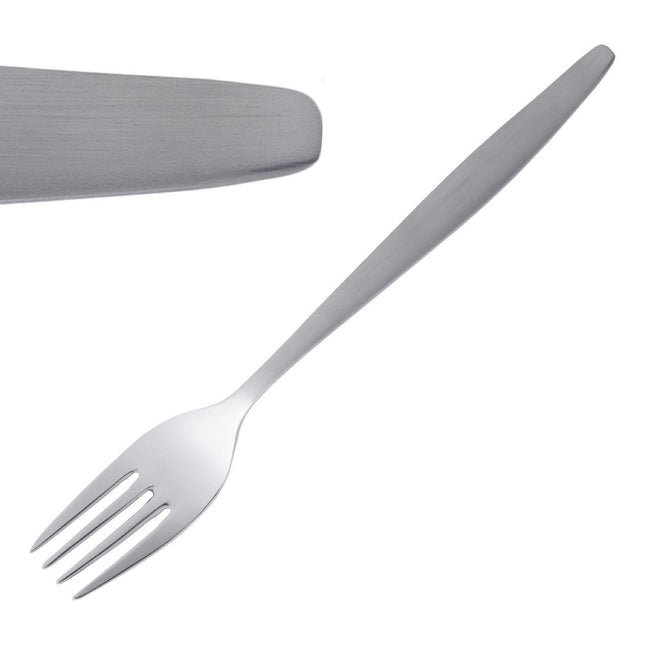 Dessert Forks | Amefa Amsterdam | 18/0 Stainless Steel | Pack of 12