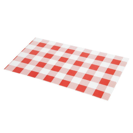 Red Gingham Greaseproof Paper 19x31cm | 200 Sheets 4