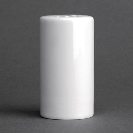 Whiteware Pepper Shaker 8cm | Olympia 3