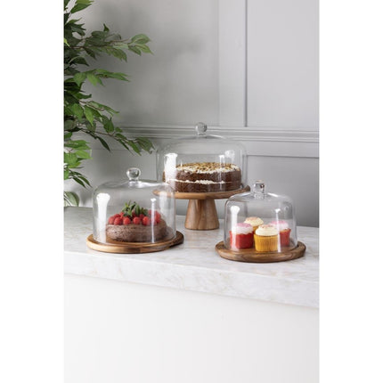 Glass Dome for Cake Stand 28.5cm | Olympia 2