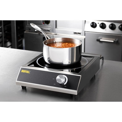 3000W Stainless Steel Induction Cooktop | Buffalo 10
