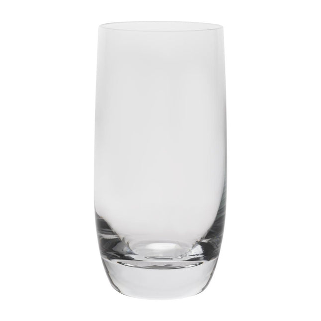 Crystal Long Drink Tumblers 415ml (Set of 6) | Olympia Verona 2