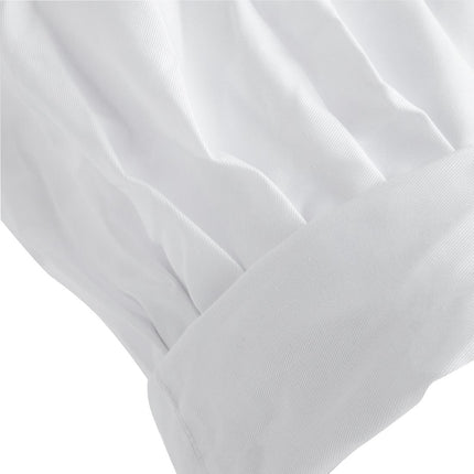White Cotton Chef Hat L 6