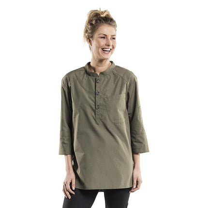 Men's Chef Jacket Green | Chaud Devant Bujutsu | Size M