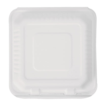 Compostable Bagasse Food Boxes 236mm | Fiesta 4