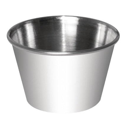 Stainless Steel Sauce Dishes 23cl | Olympia | 12 Pieces