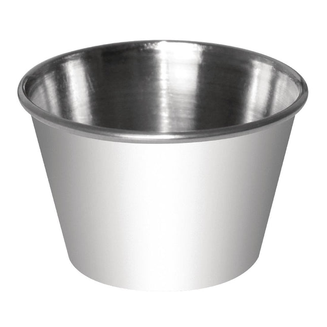 Stainless Steel Sauce Dishes 23cl | Olympia | 12 Pieces