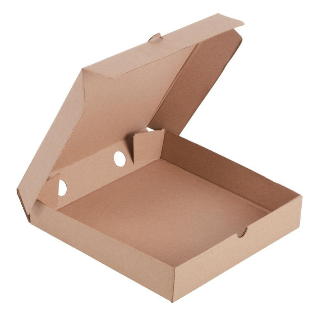 Compostable Cardboard Pizza Box 23cm | Fiesta | Set of 100 2