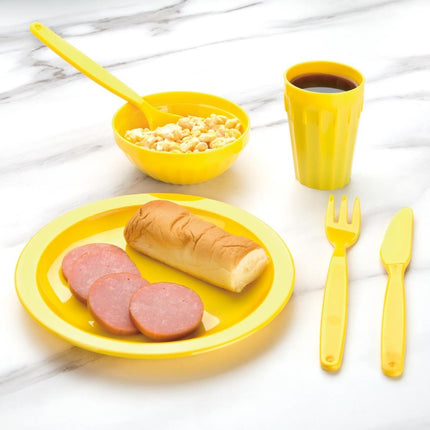 Polycarbonate Fruit Bowls Yellow 10.2cmØ 190ml | Olympia Kristallon | 12 Pieces 3