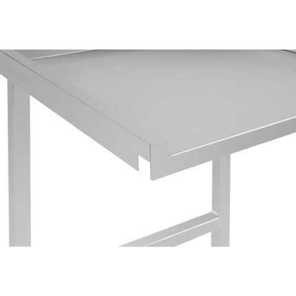 Right-Hand Stainless Steel Through Table 60cm | Vogue 3