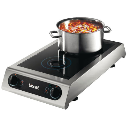 Portable Induction Cooktop with Dual High-Power Zones | Lincat IH21 2