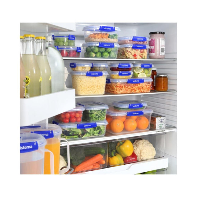 Rectangular Food Storage Container 400ml | Sistema Klip It Plus 2