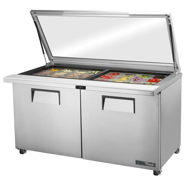 Salad Preparation Counter with Glass Lid 338L | True
