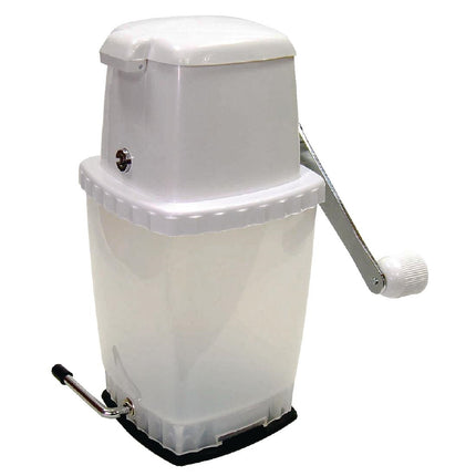 Ice Crusher with Vacuum Base, White