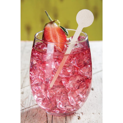 Compostable Wooden Cocktail Stirrer 10cm | Fiesta 3