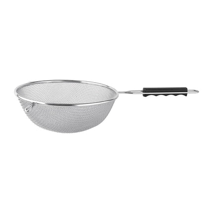 Heavy-Duty 240mm Sieve with Double Mesh and Wooden Handle | Vogue 4