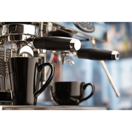 Cafe Latte Cup Black 340ml | Olympia Cafe 10