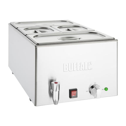 Stainless Steel Bain Marie with Tap | Buffalo