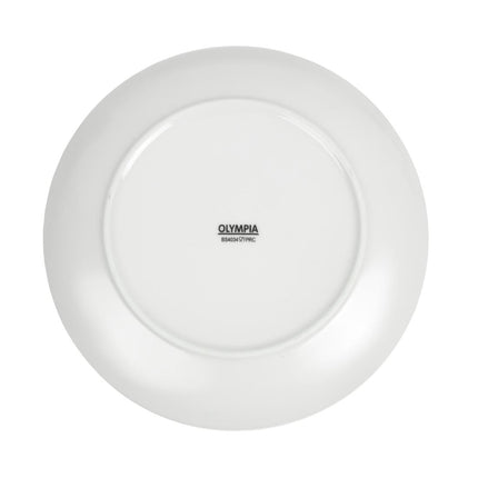 Coupe Plates 23cm | Olympia Whiteware 6