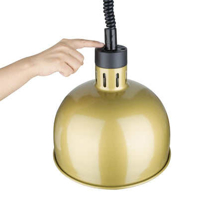 Wide Extendable Heat Lamp Gold | Buffalo 5