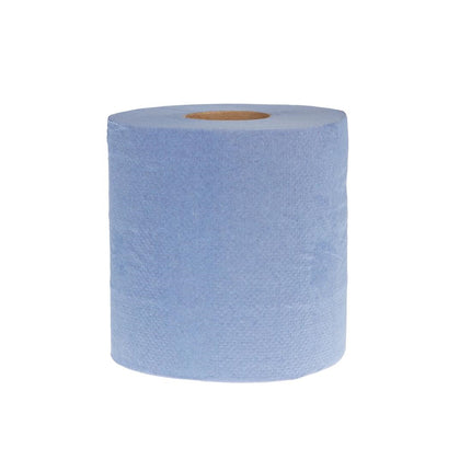 Jantex Blue 2-Ply Centrefeed Hand Towel Rolls 120m | 6 Rolls 6