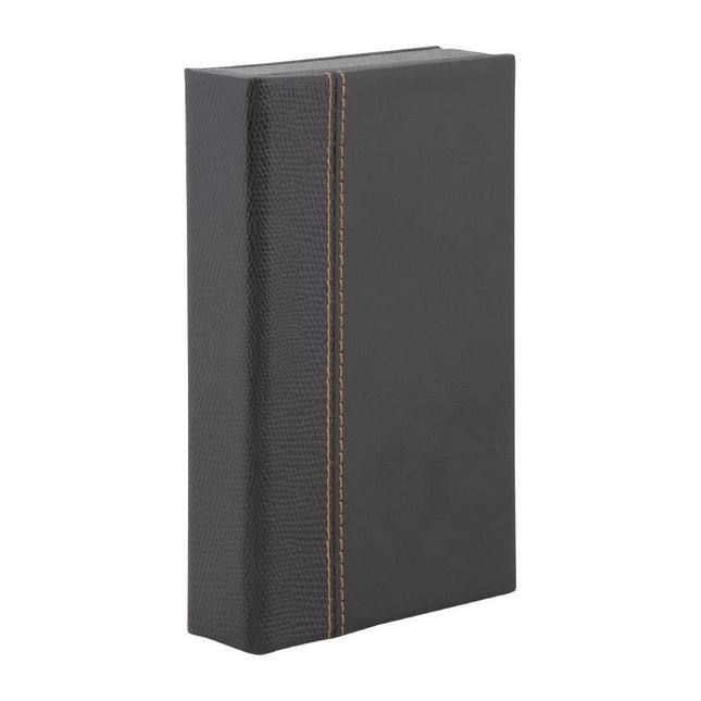 Trendy Black Leather-Style Bill Presenter | Securit 2