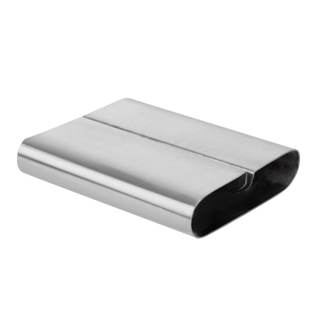 Rectangular Stainless Steel Menu Holder | Olympia