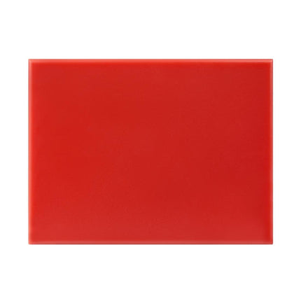 HDPE Cutting Board Red 300x225x12mm | Hygiplas 5