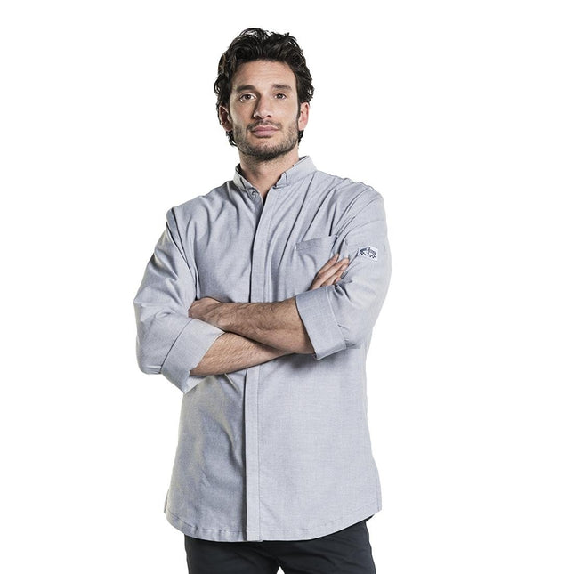Men's Chef Jacket Nordic Grey | Chaud Devant | Size S