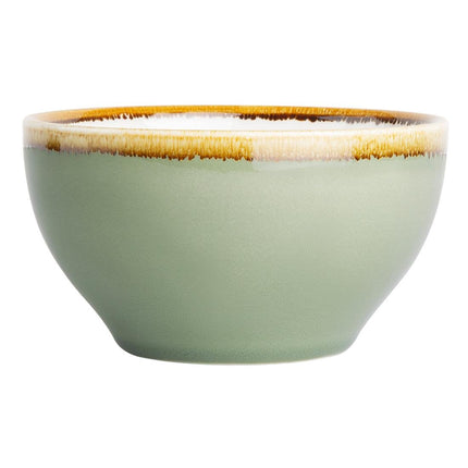 Ceramic Kiln Moss Green Bowls 14cm | Olympia