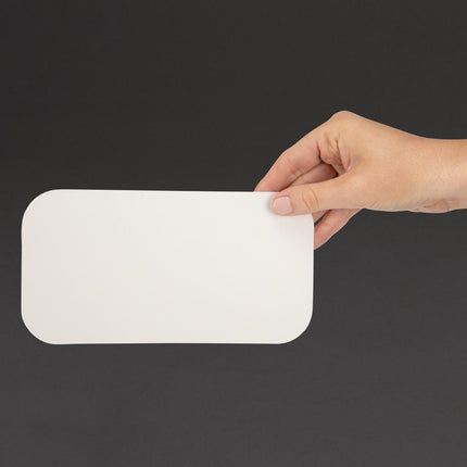 Recyclable Large Aluminum Tray Lids (500 Pieces) | Fiesta 4