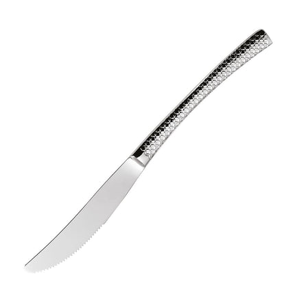 Table Knife with Geometric Engraving | Comas Hidraulic
