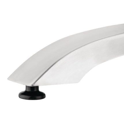 Brushed Aluminium Table Leg | Bolero 3
