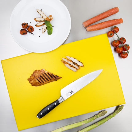 HDPE Cutting Board Yellow 450x300x12mm | Hygiplas 3