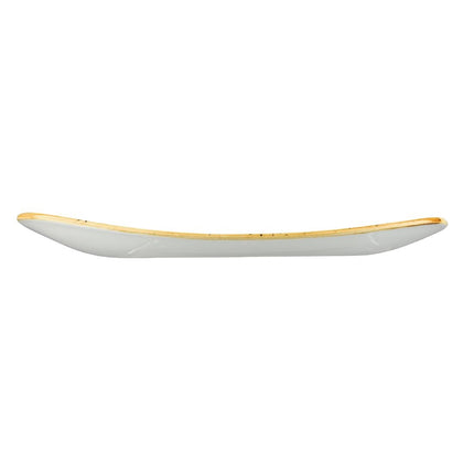 Triangle Plate Cornflower Blue | Churchill Stonecast | 22.9cm 2