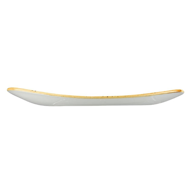 Triangle Plate Cornflower Blue | Churchill Stonecast | 22.9cm 2