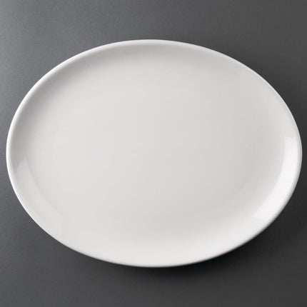 Oval Coupe Plates 30.5x24.1cm | Olympia Athena | 6 Pieces