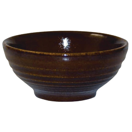 Ripple Snack Bowl 170ml | Churchill Cinnamon