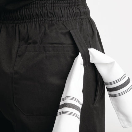 Unisex Teflon Coated Chef Trousers Black M | Whites Easyfit 5