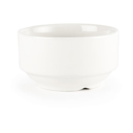 White Porcelain Soup Bowls 398ml (24 pcs) | Churchill Whiteware