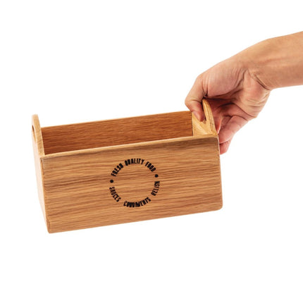 Oak Wood Table Caddy 23cm | Olympia 2