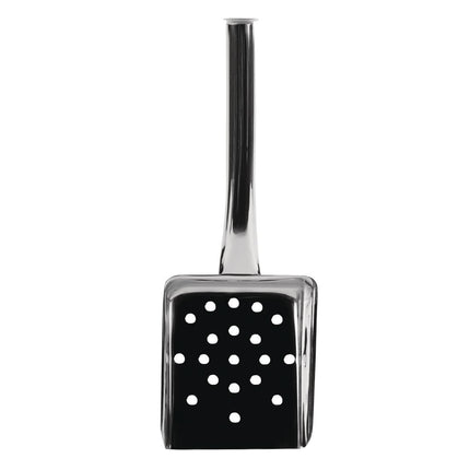 Stainless Steel Fry Scoop with Hollow Handle 26cm | Vogue 3
