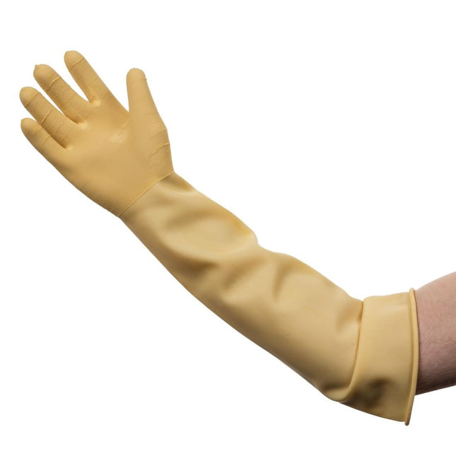 MAPA Trident Heavy Duty Latex Cleaning Gloves