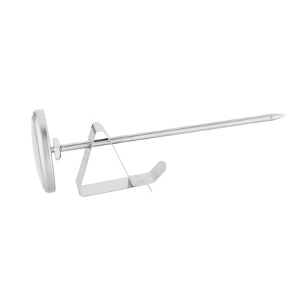 Coffee Milk Thermometer with Stainless Steel Clip 5in | Hygiplas 3