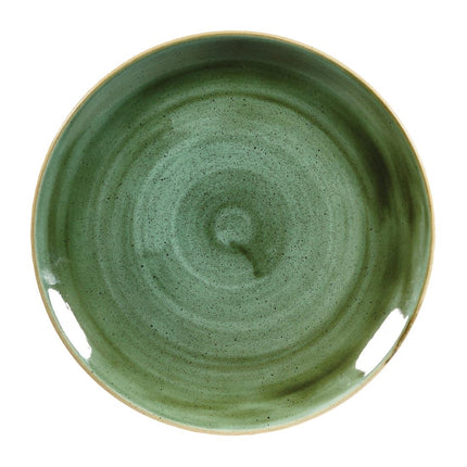 Stonecast Samphire Green Evolve Coupe Plate 28.6cm | Churchill
