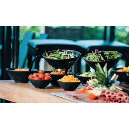 Melamine Bowl Black 19cm | APS Marone 4