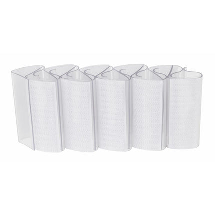 Plastic Clips with Velcro Strip for Table Skirts 5-20mm (10 Pieces) 3