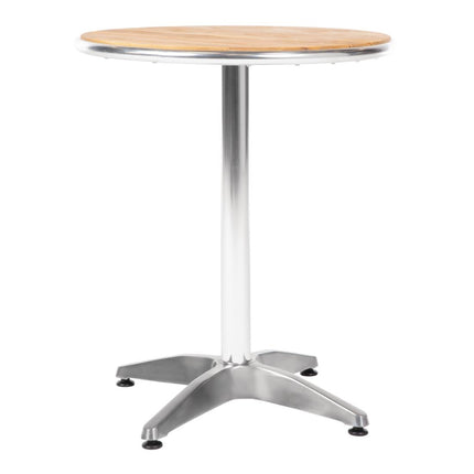 Round Table with Ash Wood Top 60cm | Bolero 2
