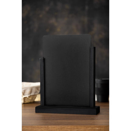 Elegant A4 Table Sign Black | Olympia | 297 x 210 mm 6